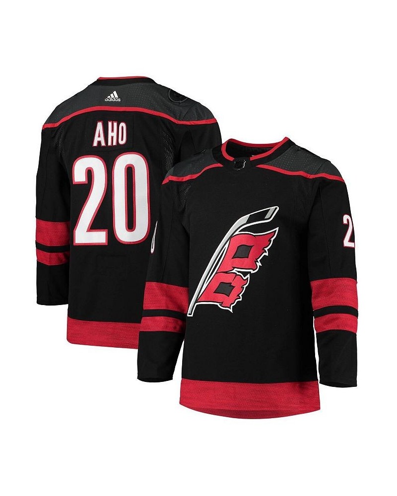 Men's Sebastian Aho Black Carolina Hurricanes Alternate Primegreen Authentic Pro Player Jersey $88.80 Jersey