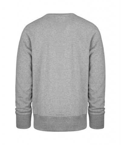 Men's '47 Heather Gray Cleveland Browns Imprint Headline Pullover Sweatshirt $28.60 Sweatshirt