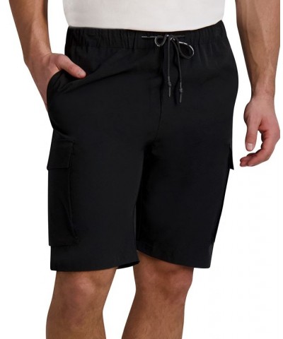 Men's Slim-Fit Solid Cargo Shorts Black $40.80 Shorts