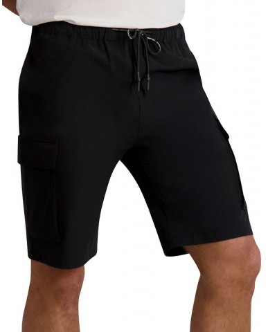 Men's Slim-Fit Solid Cargo Shorts Black $40.80 Shorts