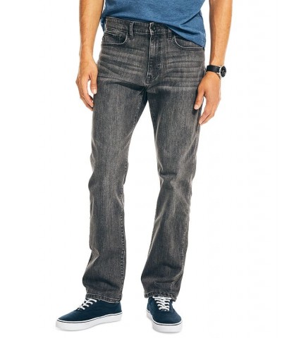 Men's Vintage Straight-Fit Stretch Denim 5-Pocket Jeans Midnight Tide $30.80 Jeans