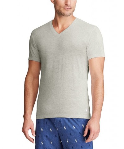 Men's 3-Pk. Slim-Fit Stretch V-Neck Undershirts Multi $30.25 Undershirt