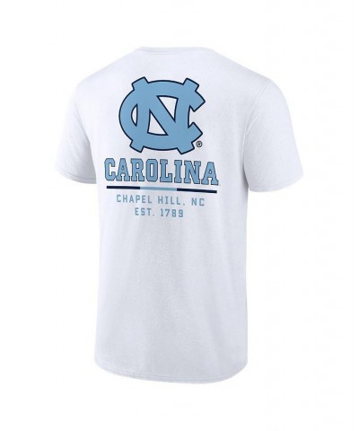 Men's Branded White North Carolina Tar Heels Game Day 2-Hit T-shirt $21.59 T-Shirts