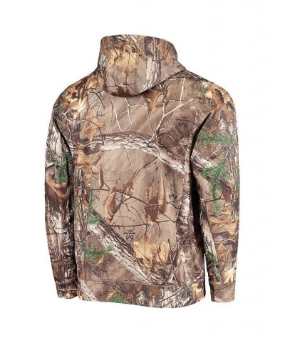 Men's Realtree Camo Carolina Panthers Circle Champion Tech Fleece Pullover Hoodie $39.74 Sweatshirt