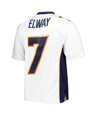 Men's John Elway White Denver Broncos 1998 Legacy Replica Jersey $51.00 Jersey