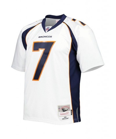 Men's John Elway White Denver Broncos 1998 Legacy Replica Jersey $51.00 Jersey