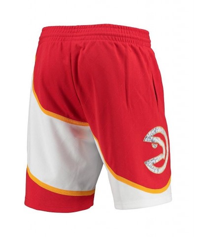 Men's Red Atlanta Hawks 1986 Hardwood Classics 75th Anniversary Swingman Shorts $69.70 Shorts