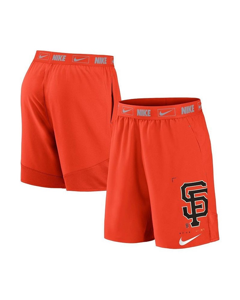 Men's Orange San Francisco Giants Bold Express Performance Shorts $26.40 Shorts