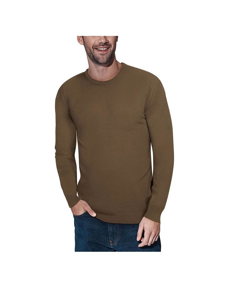 Men's Basic Crewneck Pullover Midweight Sweater PD05 $23.39 Sweaters