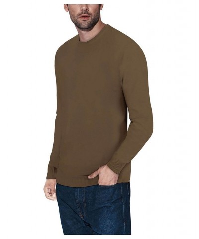 Men's Basic Crewneck Pullover Midweight Sweater PD05 $23.39 Sweaters