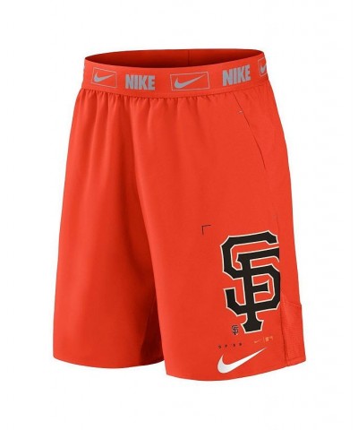 Men's Orange San Francisco Giants Bold Express Performance Shorts $26.40 Shorts