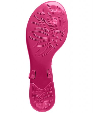 Women's Georgica Jelly Sandals Pink $25.80 Shoes