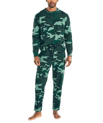 Men’s Waffle Knit Thermal Pajama Set PD03 $23.80 Pajama