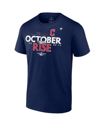 Men's Branded Navy Cleveland Guardians 2022 Postseason Locker Room T-shirt $28.99 T-Shirts