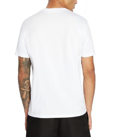 Men's Basics by Armani Box Logo Graphic T-Shirt White $35.00 T-Shirts