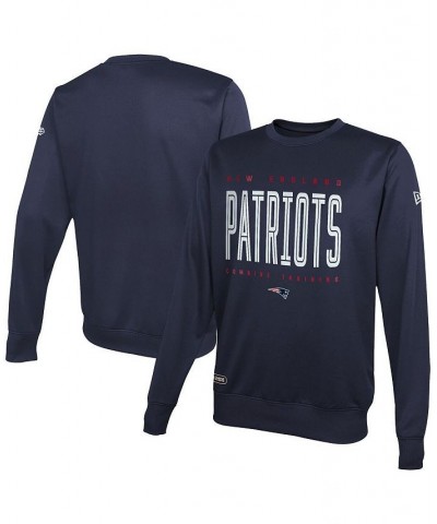 Men's Navy New England Patriots Combine Authentic Top Pick Pullover Sweatshirt $22.43 Sweatshirt