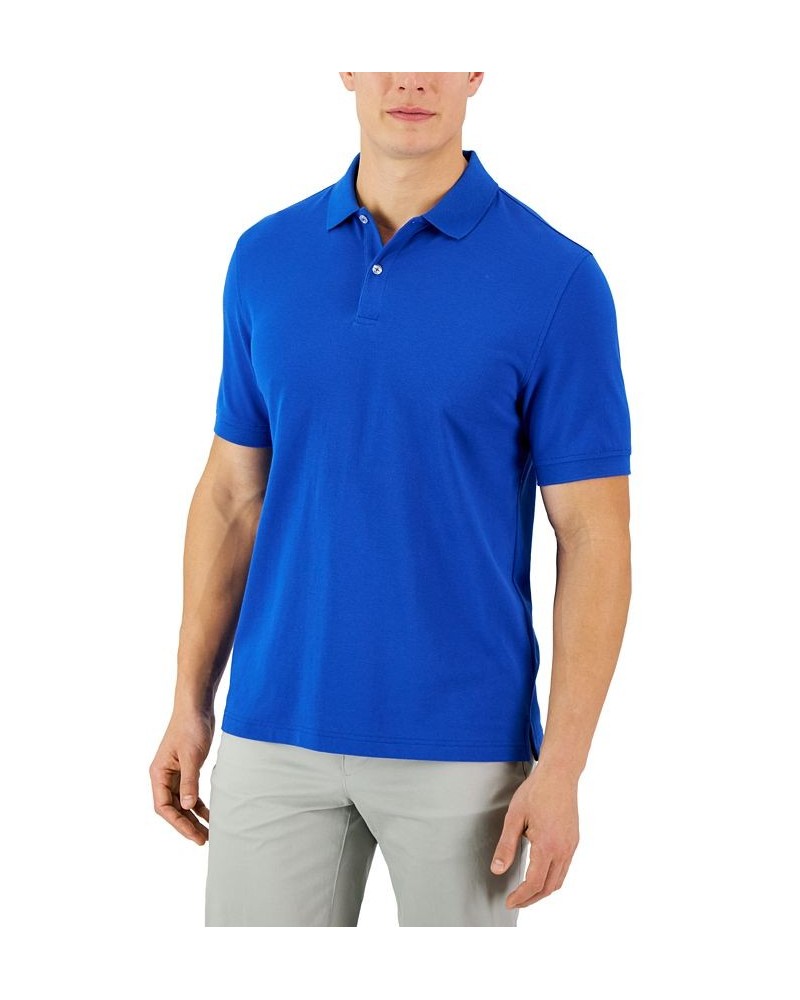 Men's Classic Fit Performance Stretch Polo & Palm-Print Shorts Separates PD12 $17.91 Shorts