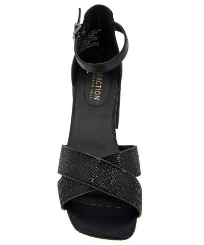 Women's Mix X Band Dress Sandal Black $40.59 Shoes