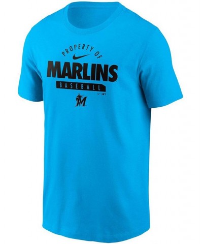 Men's Blue Miami Marlins Primetime Property Of Practice T-shirt $21.60 T-Shirts