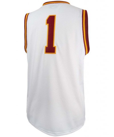 Men's Number 1 White Florida State Seminoles Commemorative Basketball Jersey $55.90 Jersey