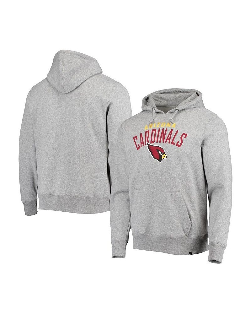 Men's '47 Heather Gray Arizona Cardinals Outrush Headline Pullover Hoodie $23.10 Sweatshirt