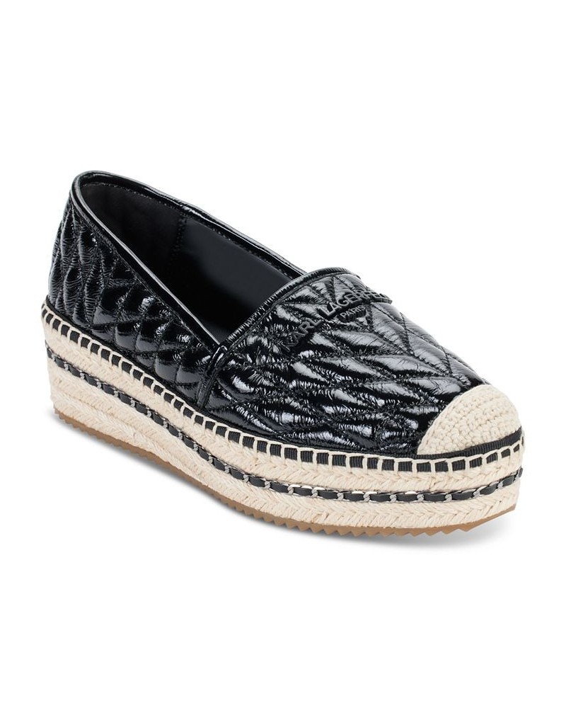 Women's Desta Slip-On Espadrille Platform Flats PD01 $73.14 Shoes