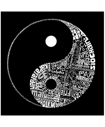 Mens Premium Blend Word Art T-Shirt - Yin Yang Black $24.29 T-Shirts