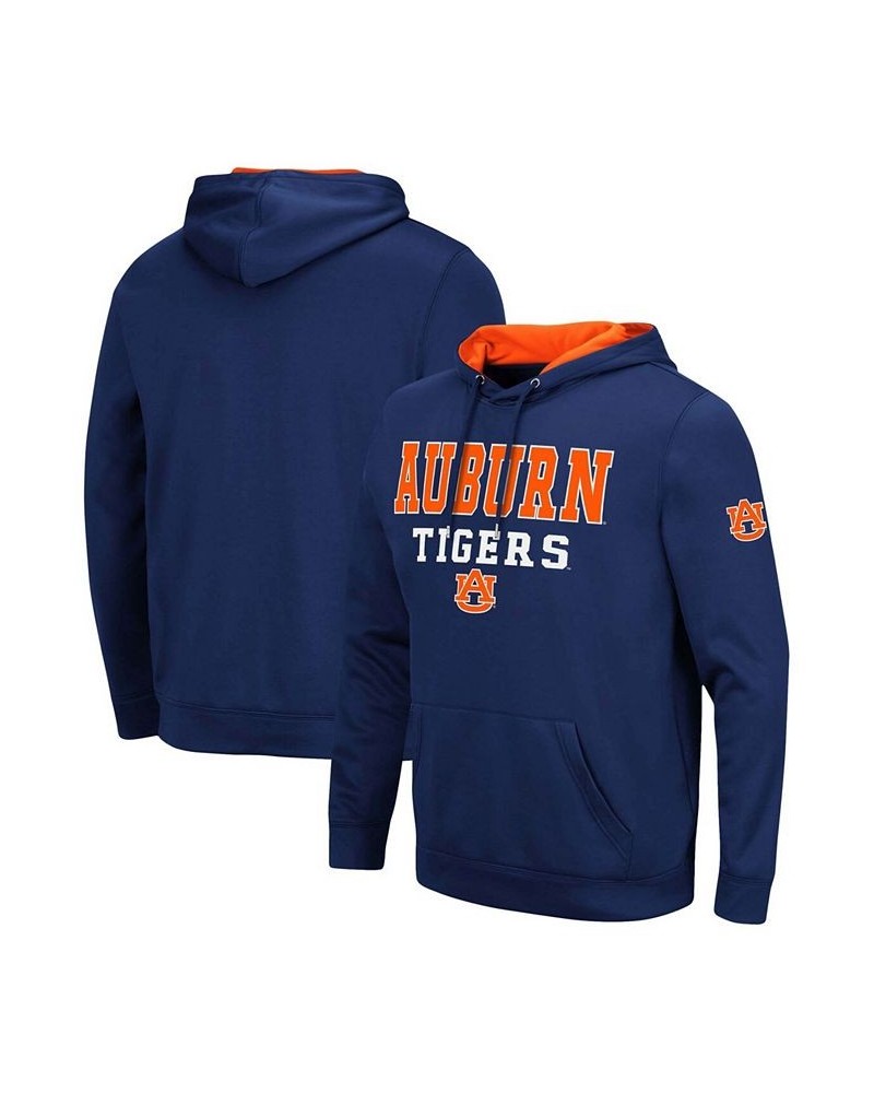 Men's Navy Auburn Tigers Sunrise Pullover Hoodie $30.55 Sweatshirt