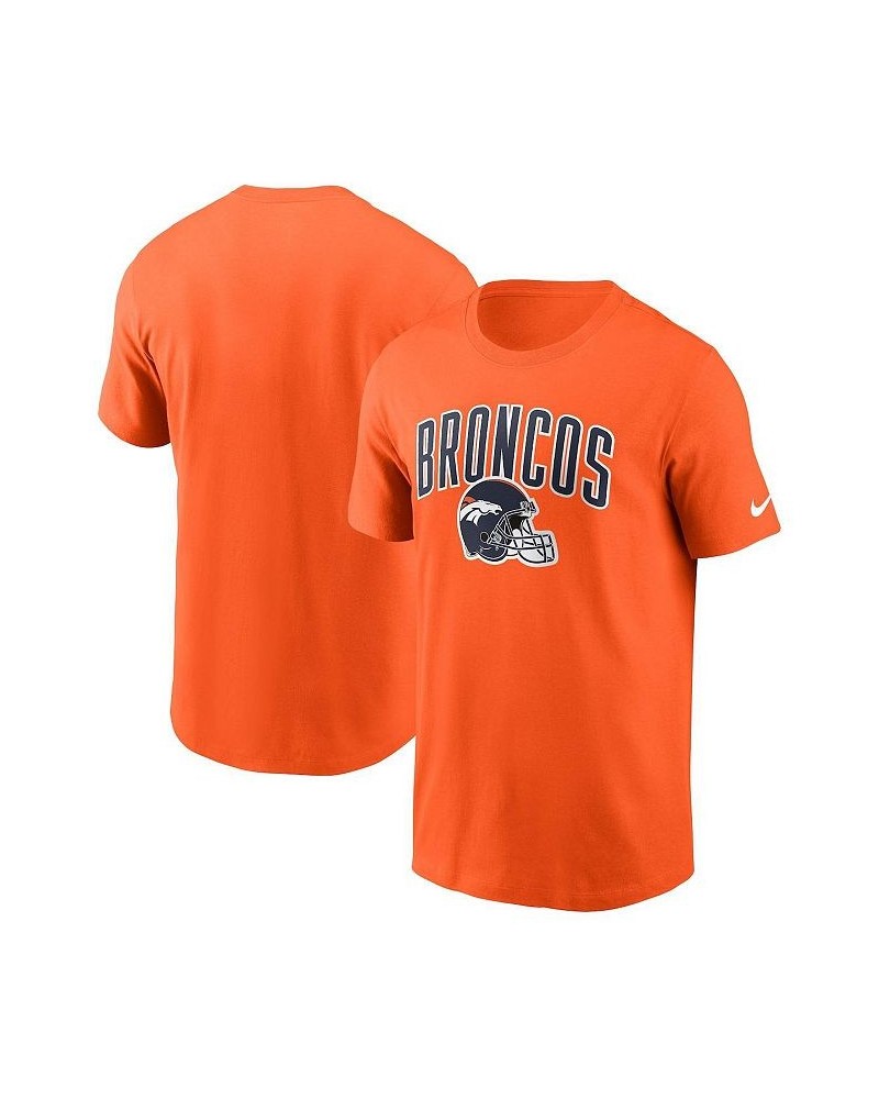 Men's Orange Denver Broncos Team Athletic T-shirt $22.94 T-Shirts