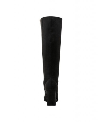 Women's Kyla Tall Dress Boots Black $73.14 Shoes