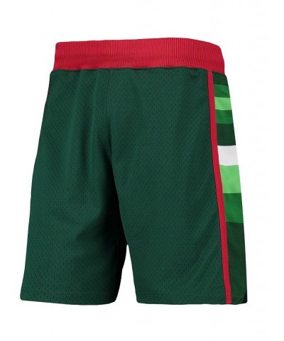 Men's Green Milwaukee Bucks 1983-84 Hardwood Classics Authentic Shorts $51.30 Shorts