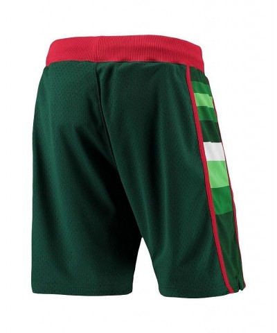 Men's Green Milwaukee Bucks 1983-84 Hardwood Classics Authentic Shorts $51.30 Shorts