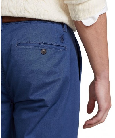 Men's Stretch Straight Fit Chino Pants Blue $53.75 Pants