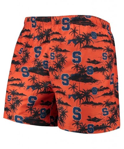 Men's Orange Syracuse Orange Island Palm Swim Trunks $23.03 Swimsuits