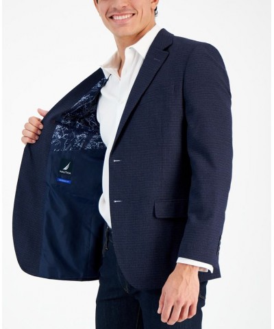 Men's Slim-Fit Twill Sport Coat Blue $125.05 Blazers