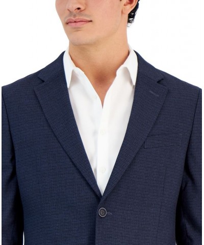 Men's Slim-Fit Twill Sport Coat Blue $125.05 Blazers