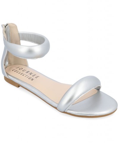 Women's Peytonn Puff Sandals Gray $40.50 Shoes