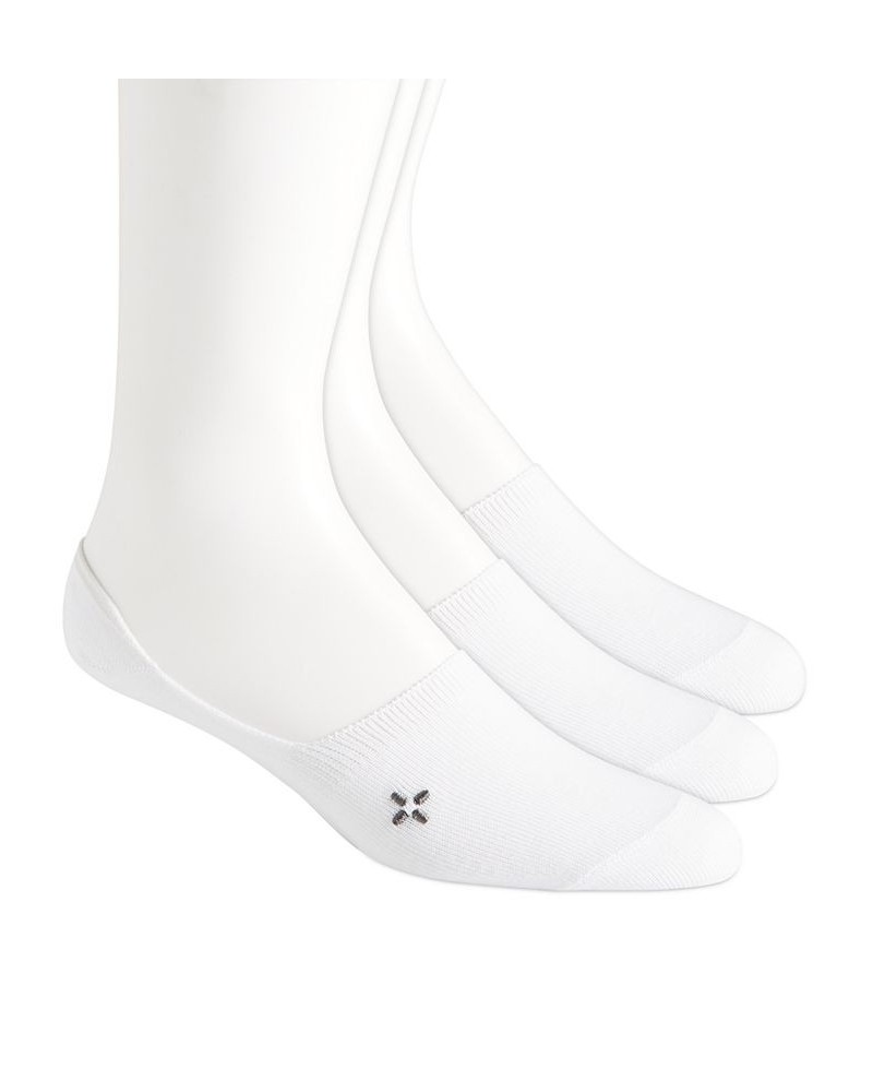 Men's 3-Pairs of No Show Socks White $11.66 Socks