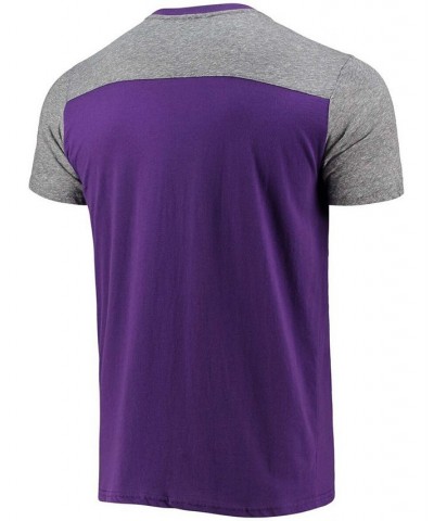 Men's Purple, Gray Baltimore Ravens Field Goal Slub T-shirt $25.85 T-Shirts