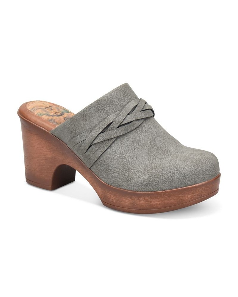 Women's Cadi Clogs Gray $31.00 Shoes