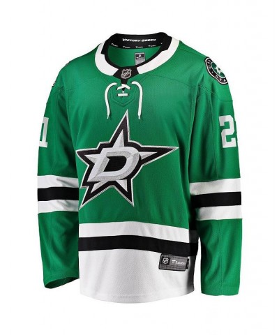 Men's Branded Jason Robertson Kelly Green Dallas Stars 2017/18 Home Breakaway Replica Jersey $42.30 Jersey