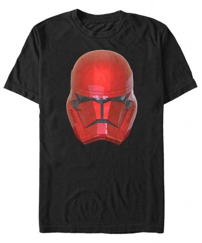 Star Wars Men's Rise Of Skywalker Sith Trooper Big Face Helmet Short Sleeve T-Shirt Black $19.24 T-Shirts