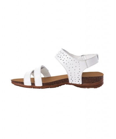 Women's Farrah Sandals White $34.00 Shoes