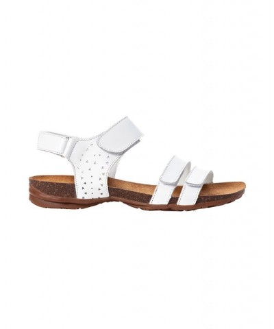 Women's Farrah Sandals White $34.00 Shoes