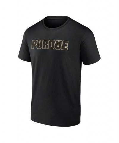 Men's Branded Black Purdue Boilermakers Game Day 2-Hit T-shirt $21.19 T-Shirts