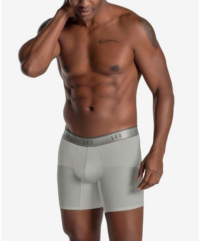 Advanced Mesh Boxer Brief Gray $21.28 Underwear