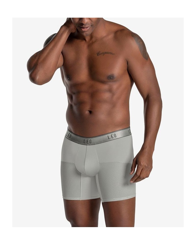 Advanced Mesh Boxer Brief Gray $21.28 Underwear