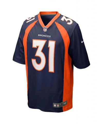 Men's Justin Simmons Navy Denver Broncos Alternate Game Jersey $60.20 Jersey