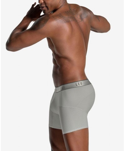 Advanced Mesh Boxer Brief Gray $21.28 Underwear