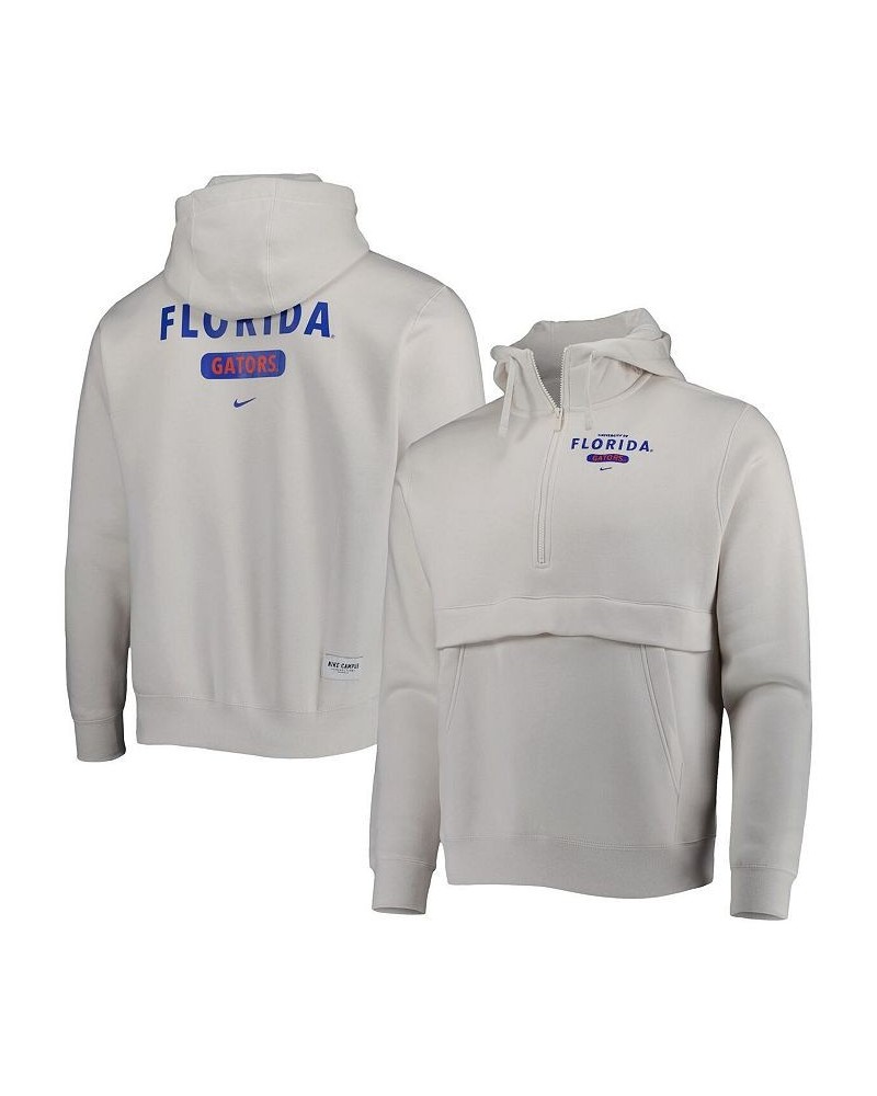 Men's Natural Florida Gators Team Stack Club Half-Zip Hoodie $36.66 Sweatshirt